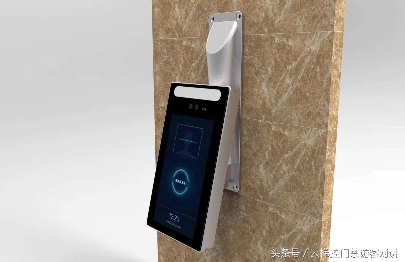 动态人脸考勤门禁机设置,防尾随双门无人值守人行道闸