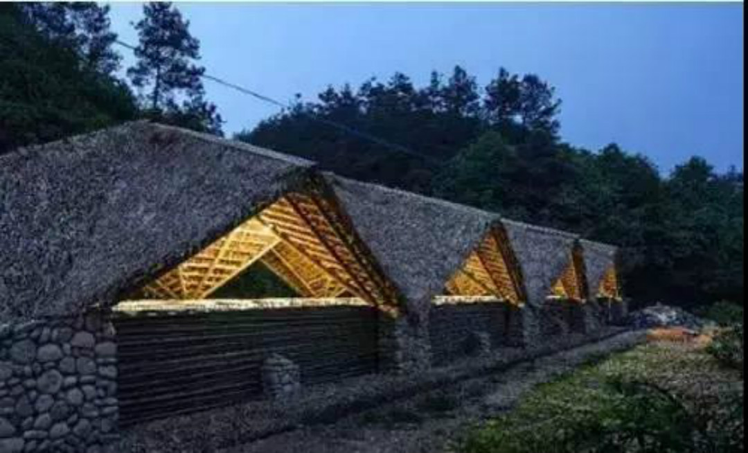 乡村改造田园景观设计,乡村特色复古景观设计