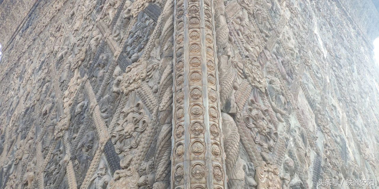 国宝级文物古塔图片,安阳古寺古塔古村落