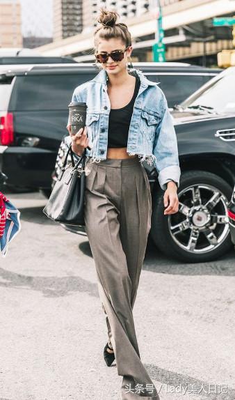 牛仔外套怎么穿出青春感,牛仔外套怎么穿才刚刚好
