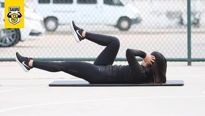 两个动作减腰围,想瘦腰部手法