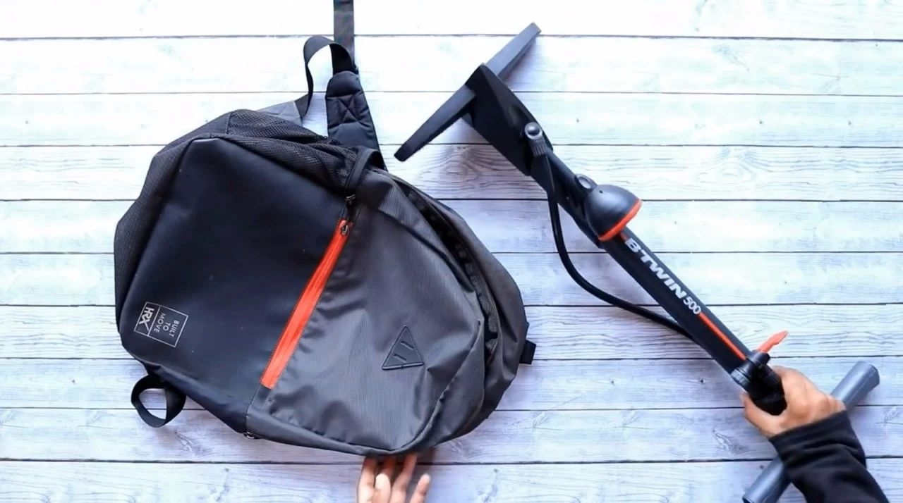 自制高压打气筒,打气筒便捷携带