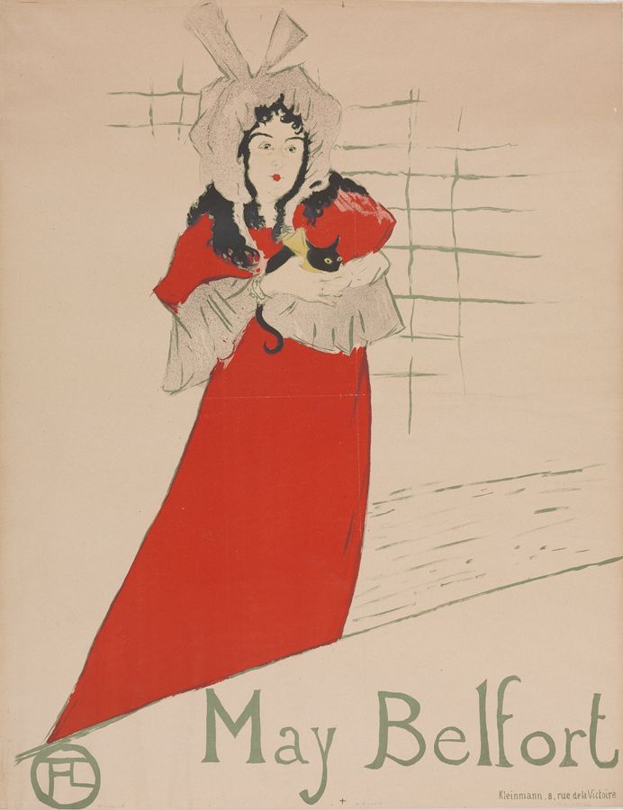 劳特累克作品,劳特累克艺术作品