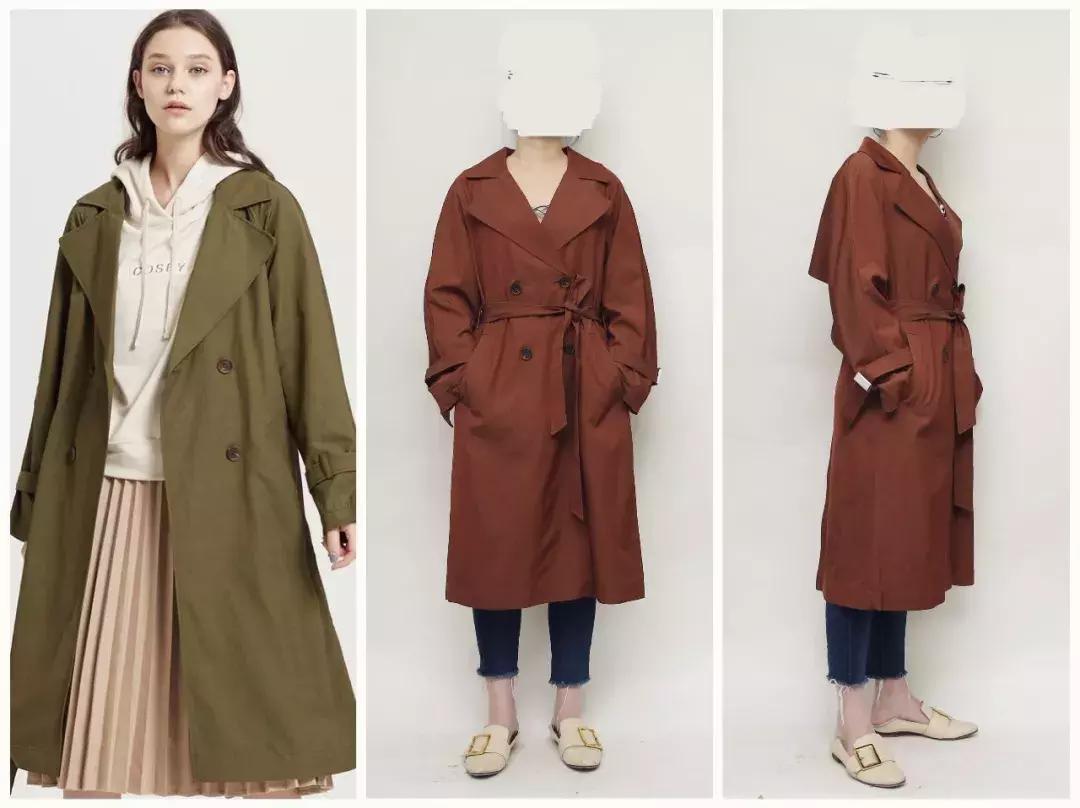 真人版试穿衣服,真人试穿黄金风衣