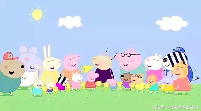 有声绘本小故事小猪佩奇,小猪佩奇运动会绘本故事