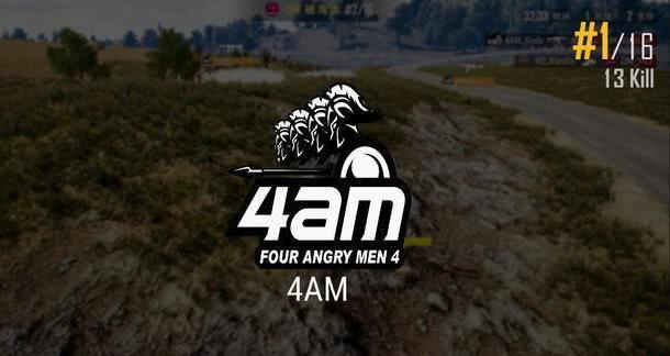 绝地求生4am惊天大逆转视频,绝地求生4am周冠