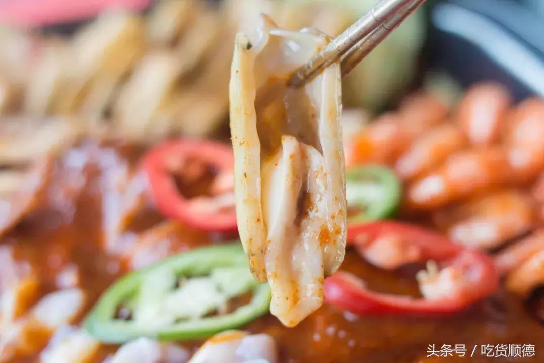 抖音美食一铲子海鲜,抖音100w赞以上视频