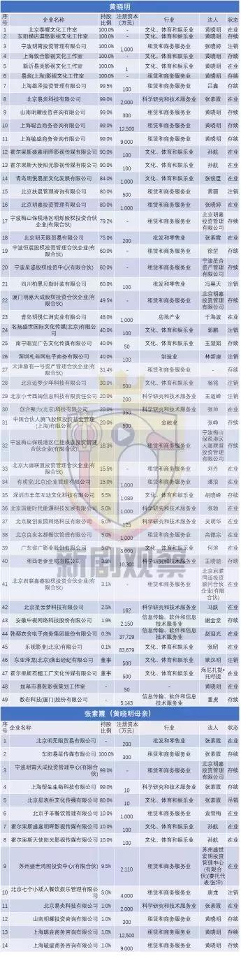 明星背后最赚钱的副业,明星从事的都是哪些行业