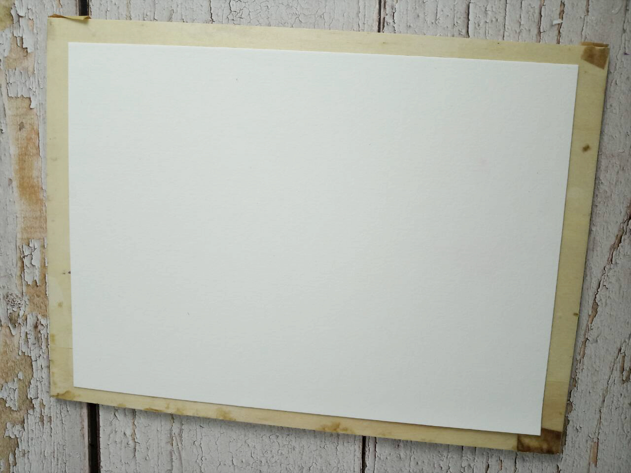 水彩怎样装裱,初学水彩一定要裱纸吗