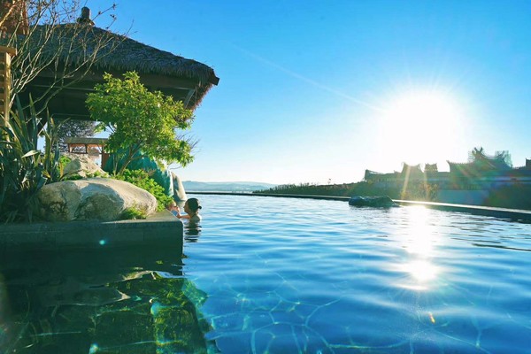 我和寒冷有个约会,这个冬天特别冷一起泡温泉