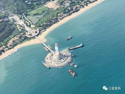 南海观音像三亚,为什么飞机经过三亚观音要绕一圈