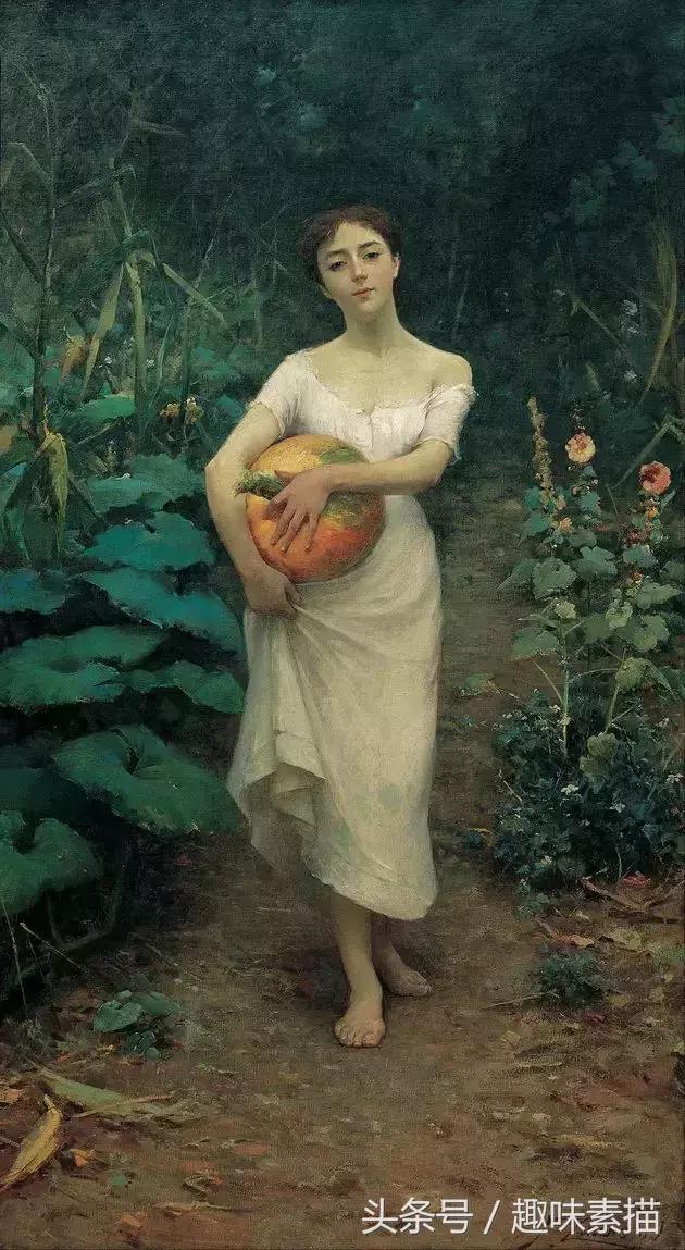 秋天的美留在画纸上,用绘画的方式表现秋天的美