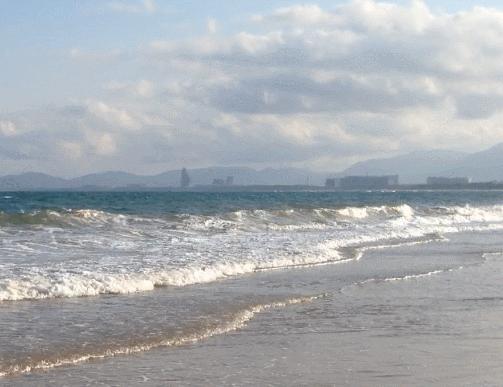 三亚海湾沙滩,三亚旅游四大海湾之海棠湾