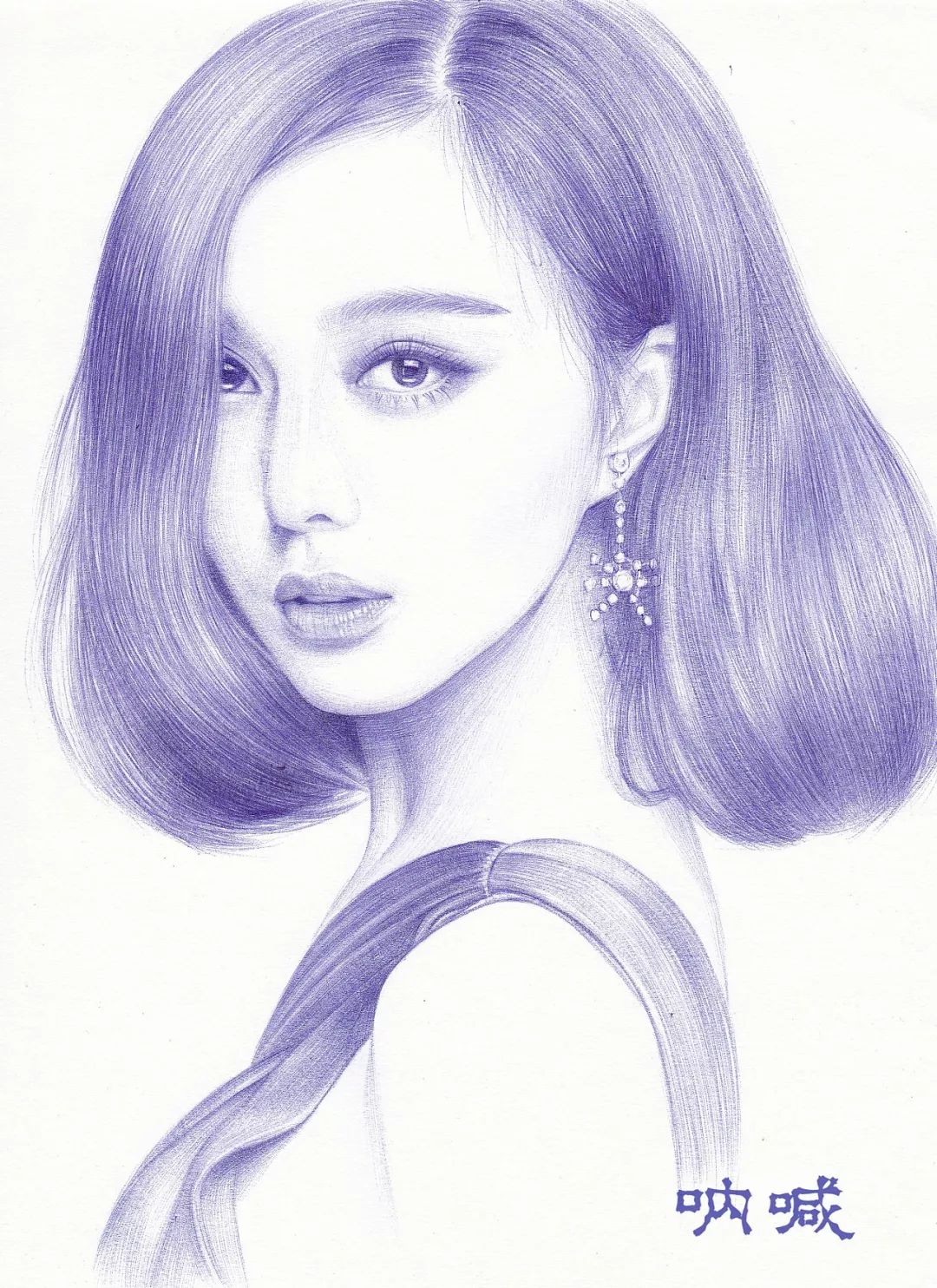 八大圆珠笔,顶级圆珠笔画欣赏