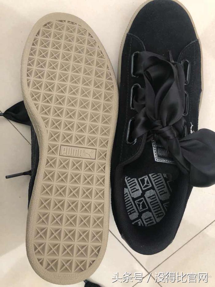 puma彪马板鞋厚底怎么辨真假,puma彪马女鞋蝴蝶结