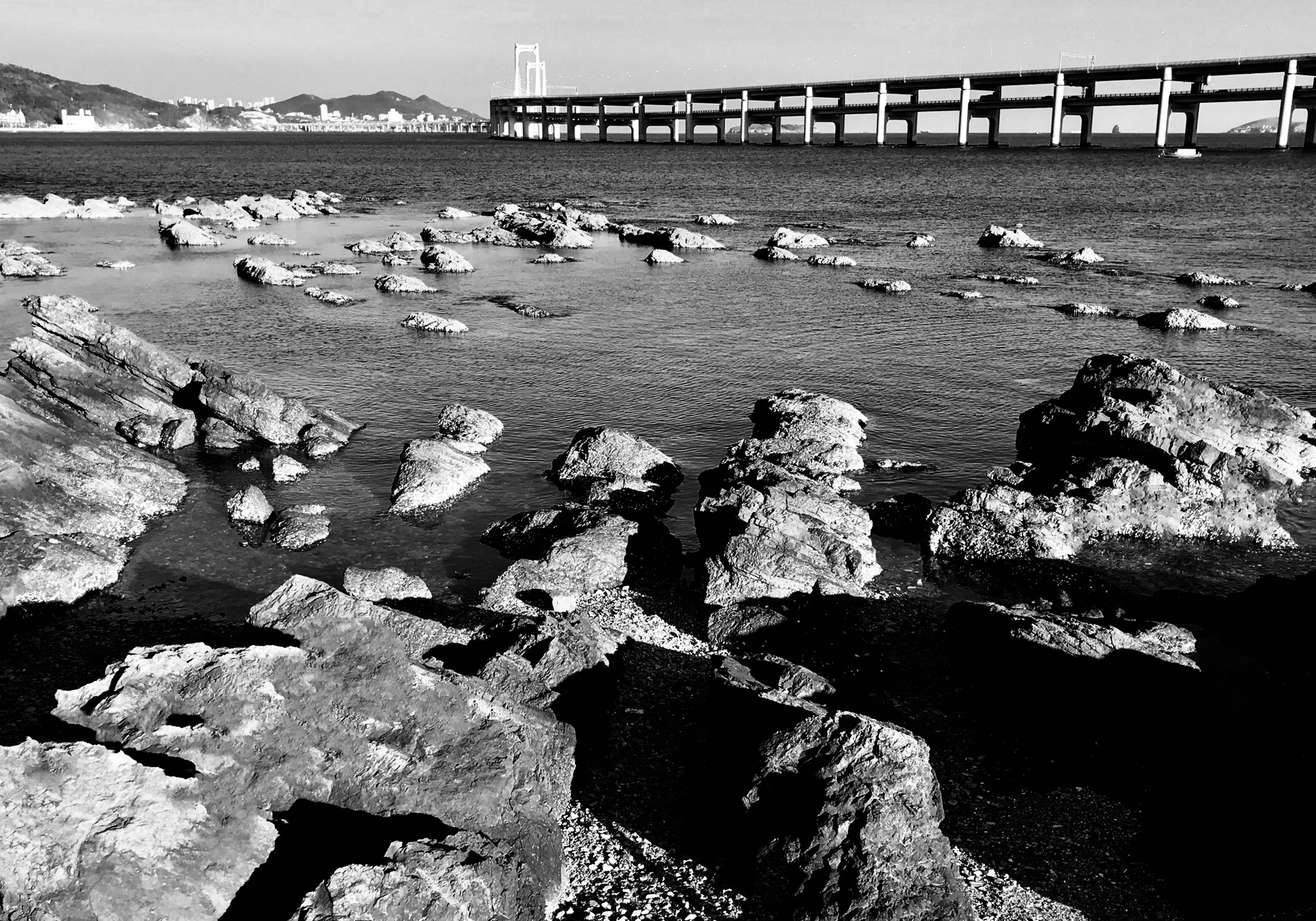 大连黑石礁风光,大连名胜