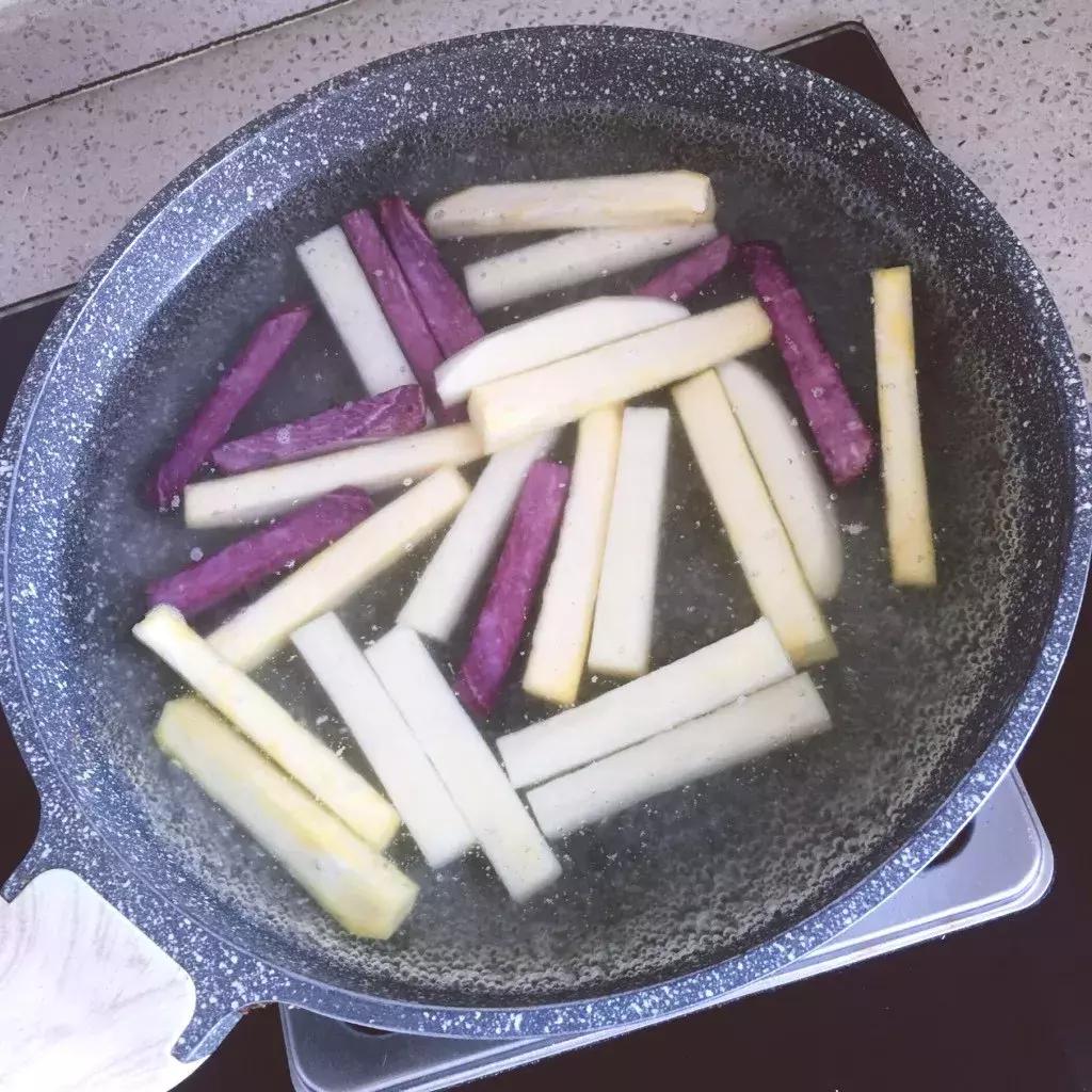 宝宝辅食薯条平底锅,宝宝辅食芝士薯条的做法