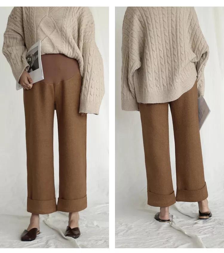 好看的孕妈冬季穿搭,孕妈潮流春季穿搭