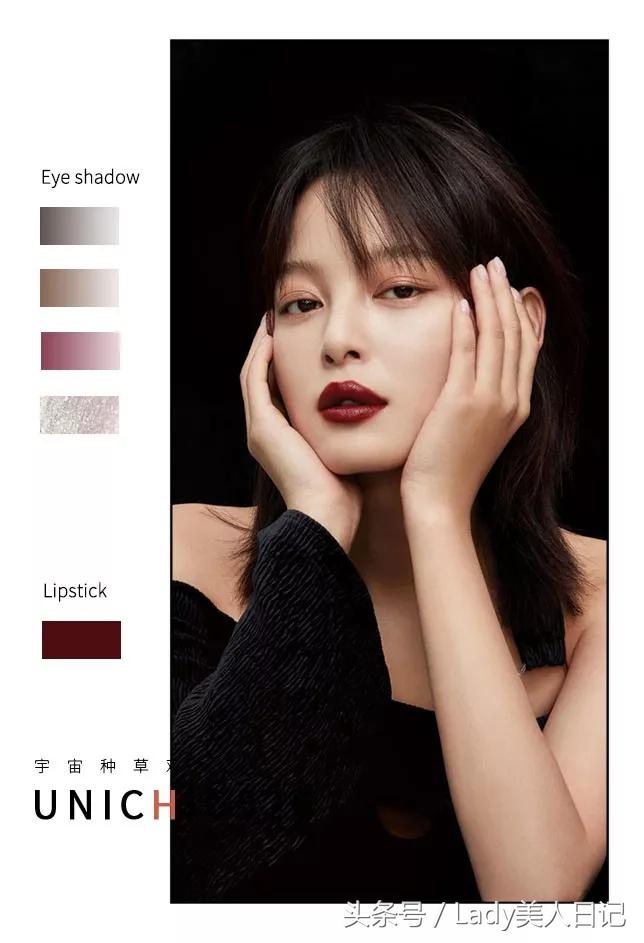 深唇厚唇怎么化妆好看呢,厚唇红唇复古妆教程