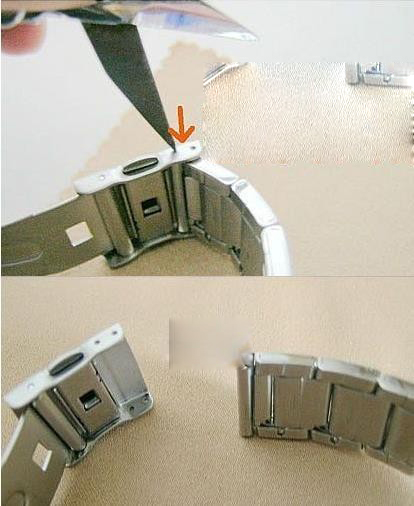 铁表带怎么更换表带,钢表带怎么更换表带