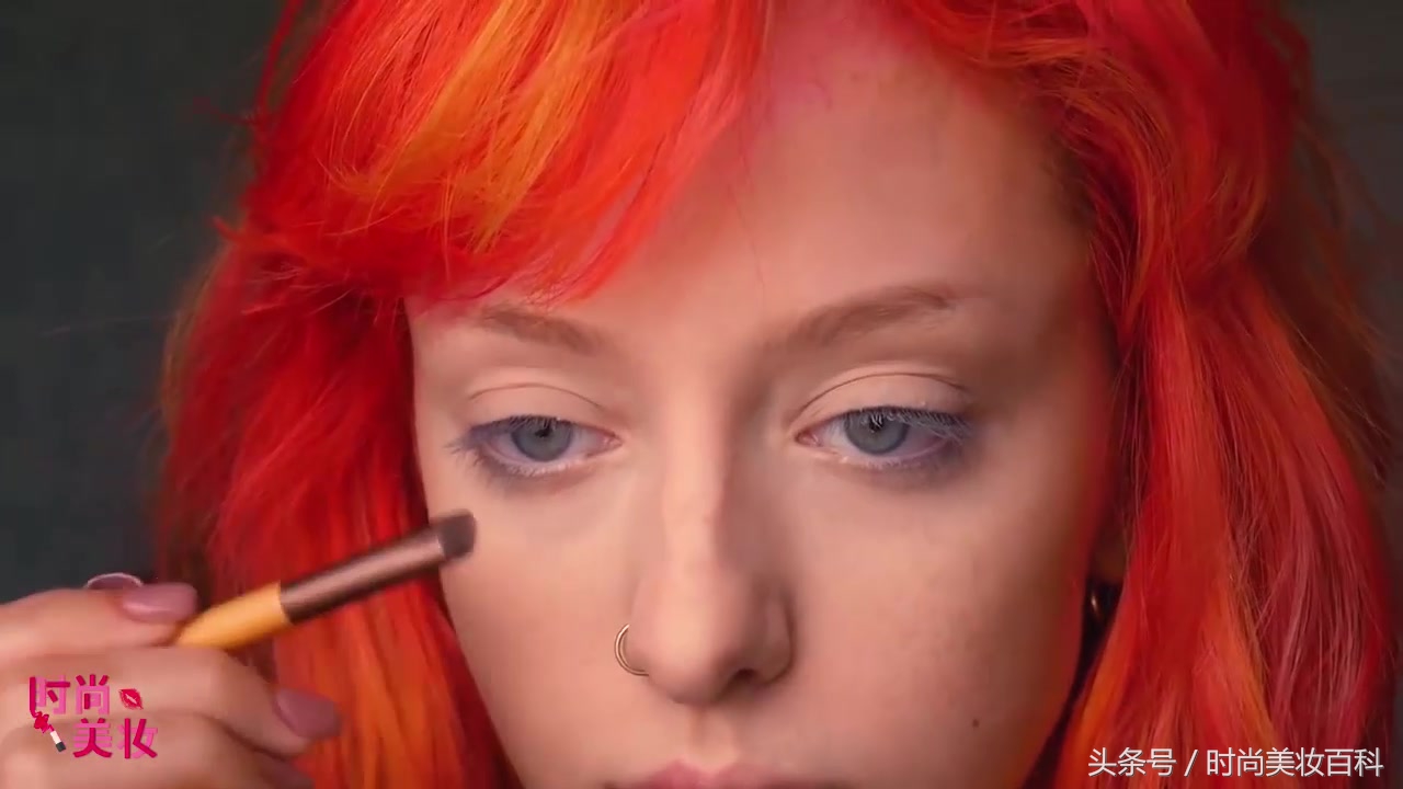 让妆容更精致的化妆技巧,圆脸单眼皮肿眼泡妆容欧美妆