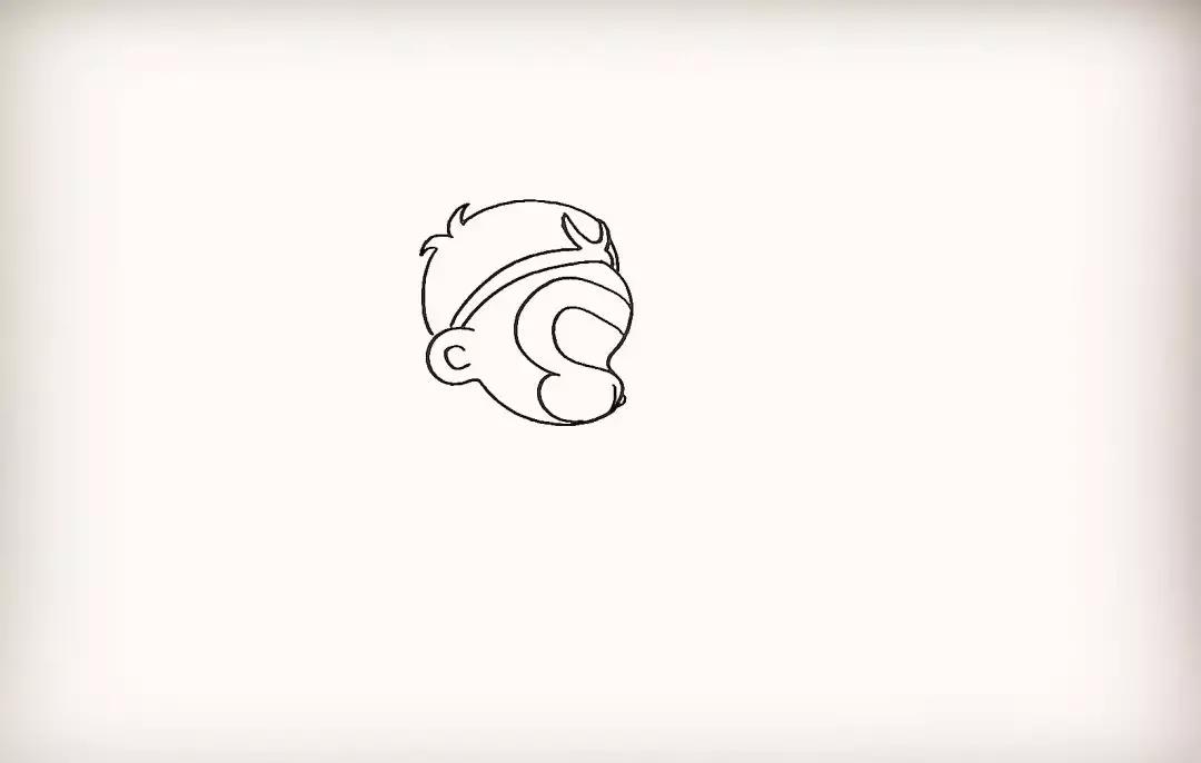 很可爱的孙悟空简笔画,简笔画西游记孙悟空的画法