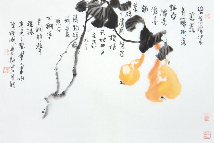 陈淳花鸟画高清作品欣赏,宋画花鸟画作品欣赏