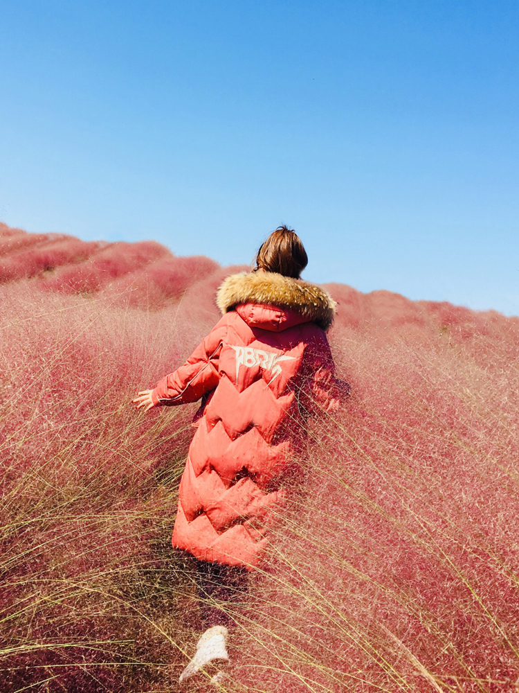 超冷冬季中长棉服穿搭,冬季好看又暖心的棉服