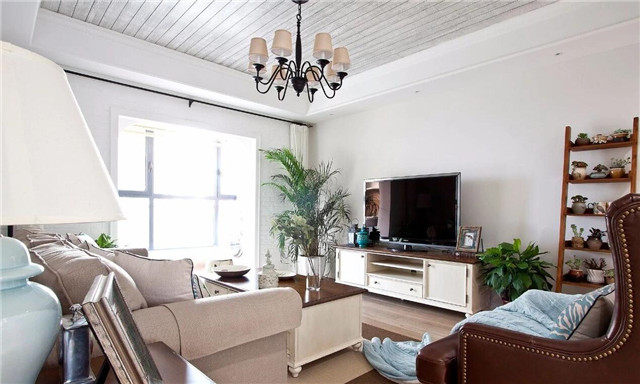 保定隶都景苑装修,汉都新苑135平米装修效果图