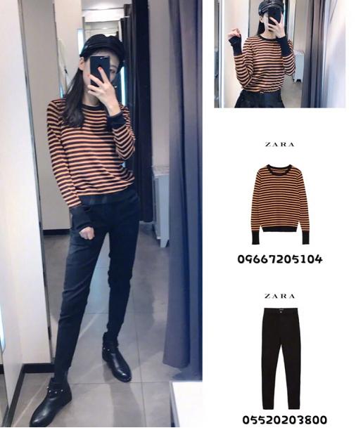 ZARA时尚针织衫,zara针织衫叠穿