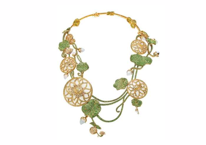 晚宴项链饰品,奢华风项链宴会