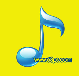 ps怎么做音符小图案,ps制作水晶文字教程