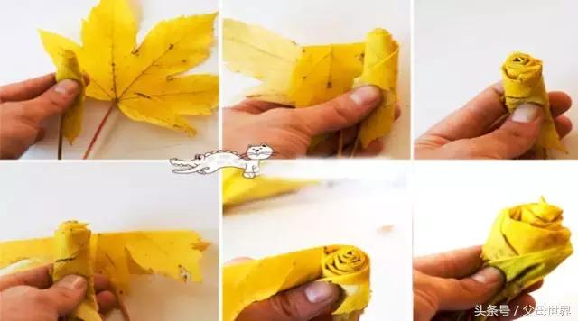 把秋天的落叶变成手工艺术品,秋天大自然手工创意