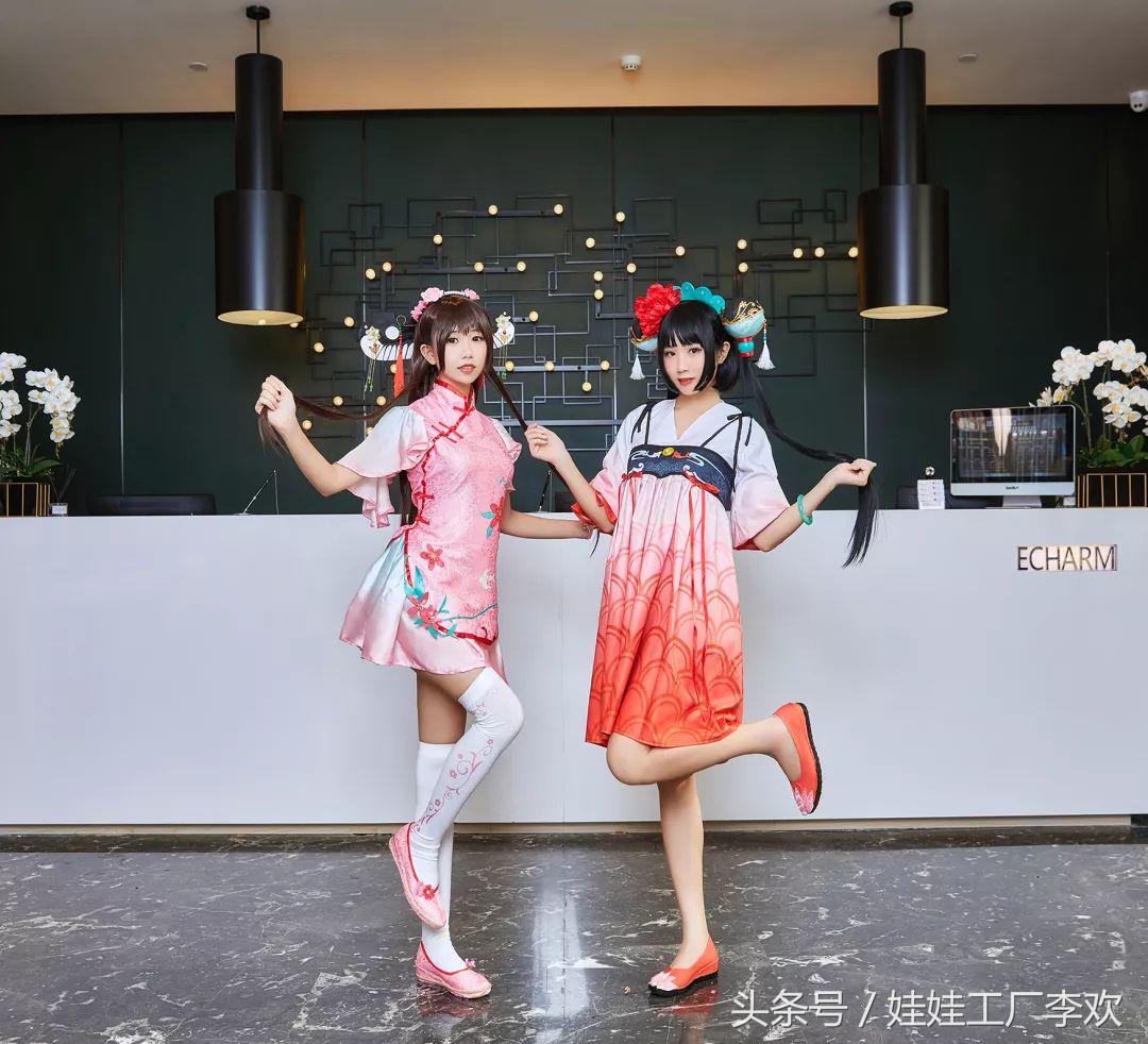 跟踪两位美少女进入酒店……发现了了不得的新天地！