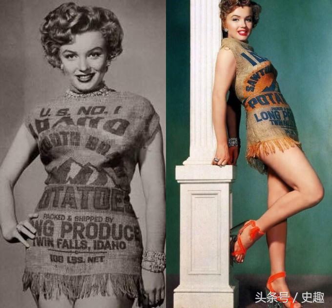 全世界都追捧的一个女人，随手扯麻袋玩性感，一封信卖4万多美元