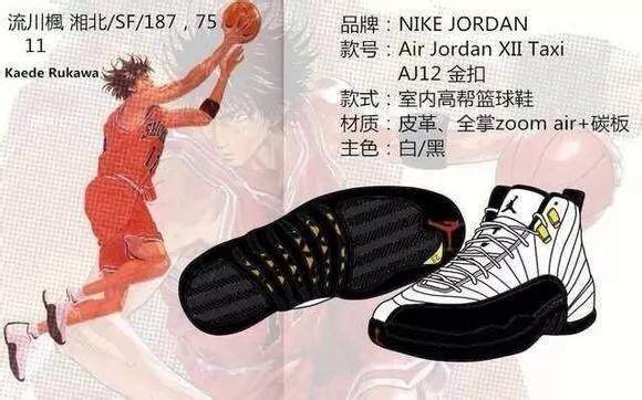 灌篮高手经典球鞋盘点 (灌篮高手最重点篮球鞋)