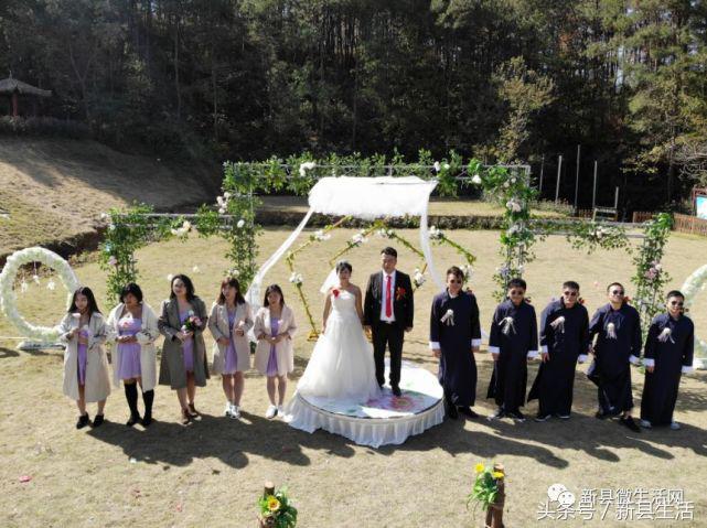 浪漫户外婚礼草坪婚礼,经典户外草坪婚礼