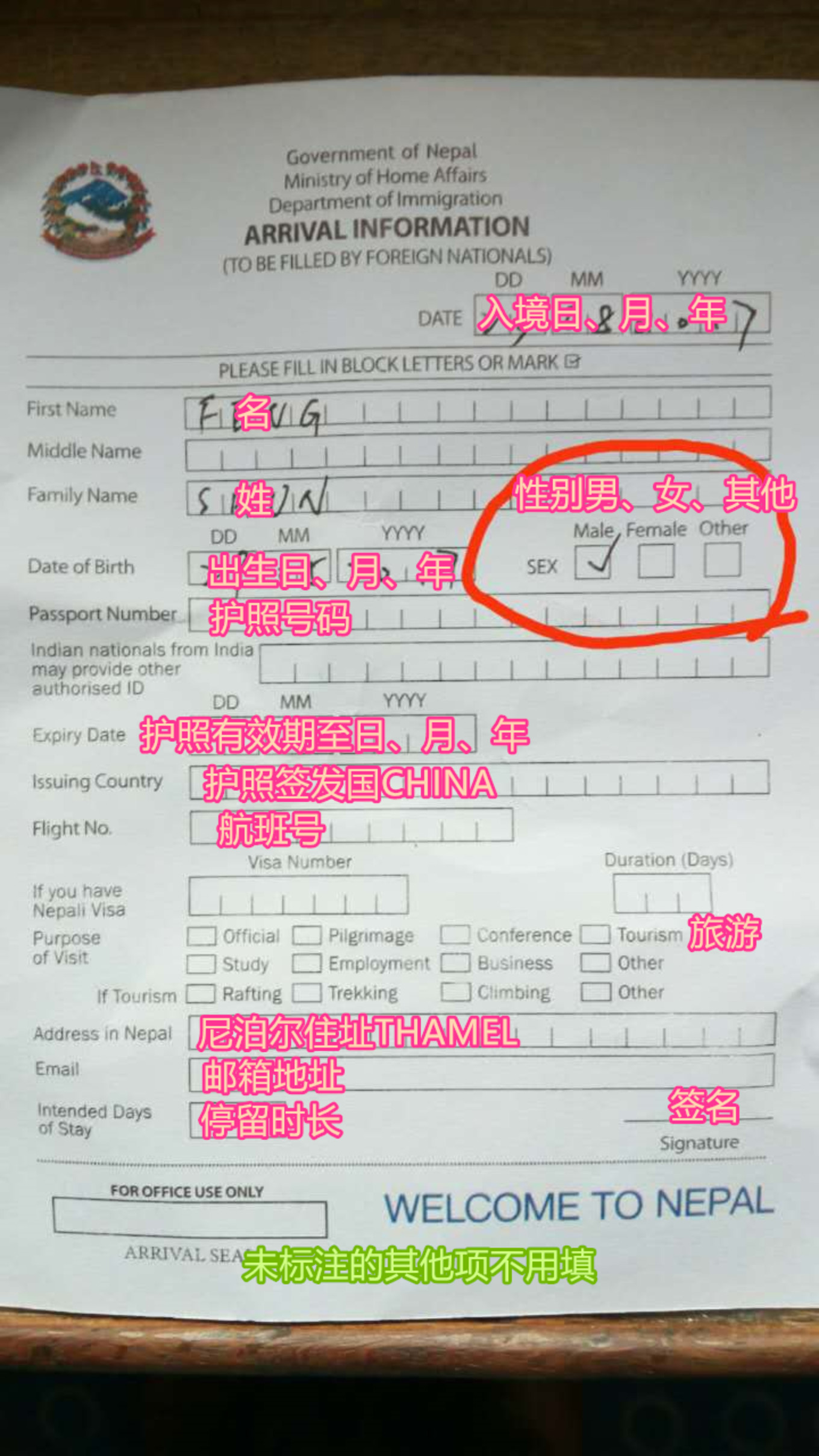 2万元自驾游攻略,去尼泊尔自由行攻略