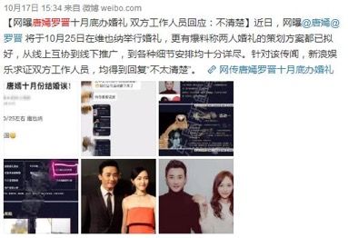 唐嫣和罗晋现实生活中是夫妻吗,唐嫣和罗晋的婚姻状态如何