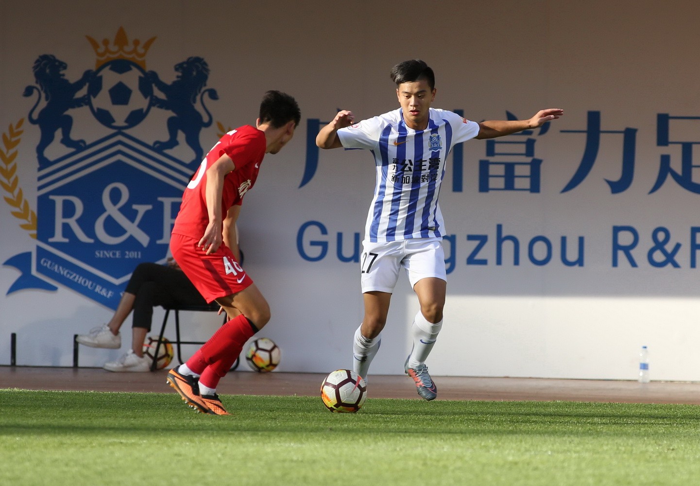 预备队联赛｜邓演霖替补破门，富力1比2惜败权健