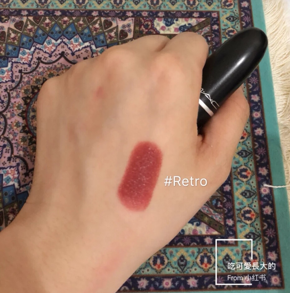 mac口红rubywoo试色,小辣椒口红mac哪个色号好看
