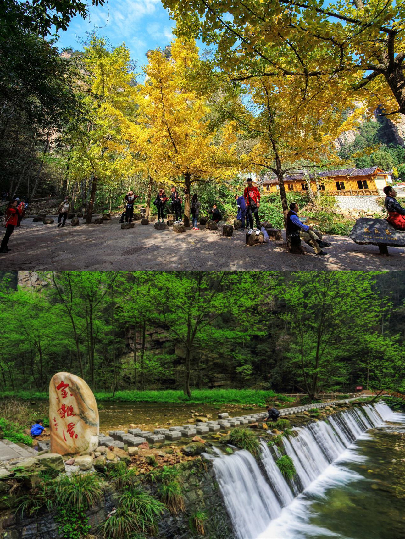 张家界旅游攻略秋天美景,张家界秋天旅游攻略图