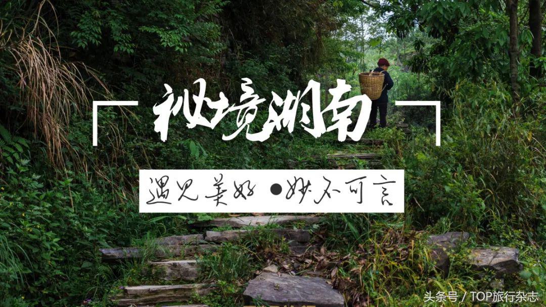 湖南悬崖上的苗寨,秘境湘西张家界