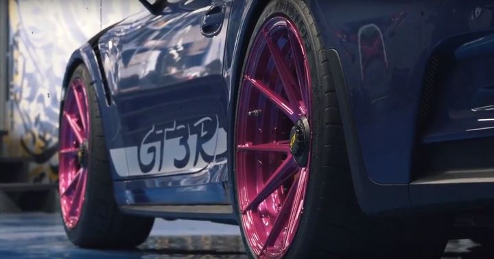 保时捷911gt3rs改装全段,风火轮保时捷911gt3rs改装