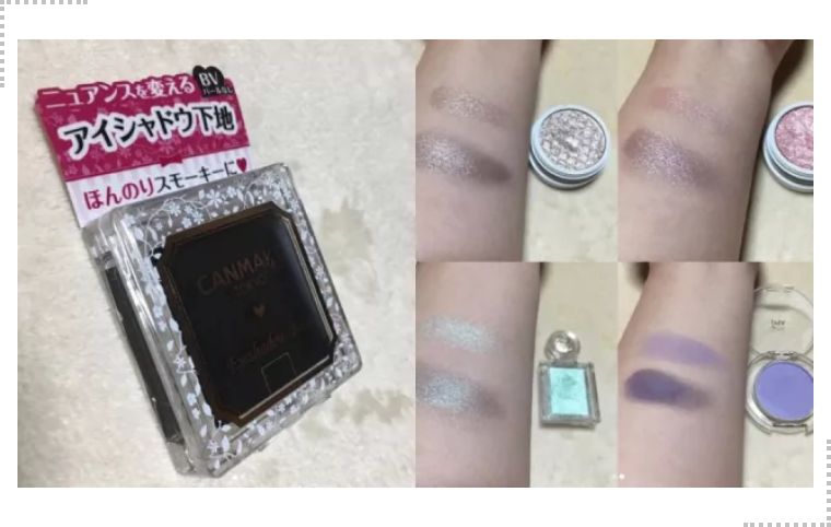 canmake五色眼影盘19号色,canmake五色眼影盘新色19好看吗