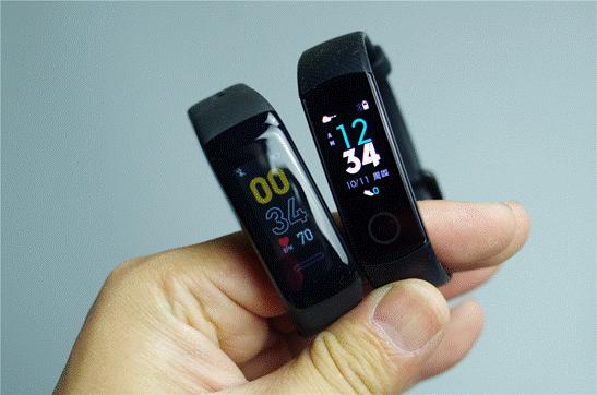 乐心手环华为手环对比,乐心手环5对比乐心手环5s