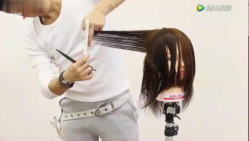 基础长碎发剪发方法与技巧,头发粗碎发多适合什么短发