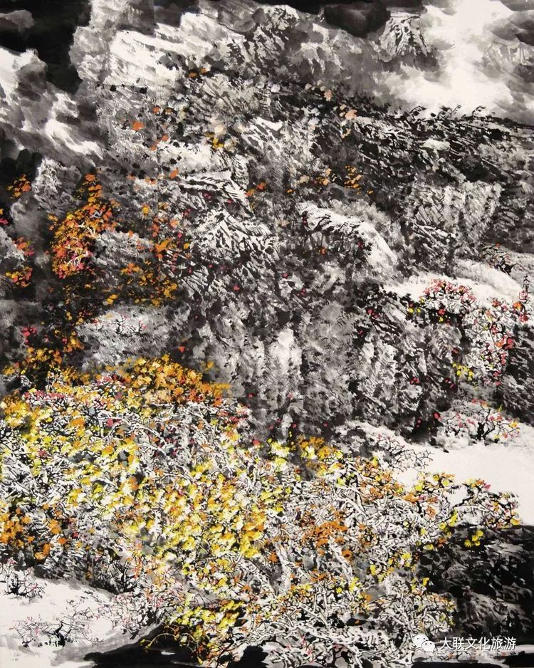 北派山水名家邀请展,荆山楚水山水作品欣赏