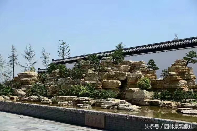 庭院假山鱼池施工步骤,假山鱼池制作教程全过程