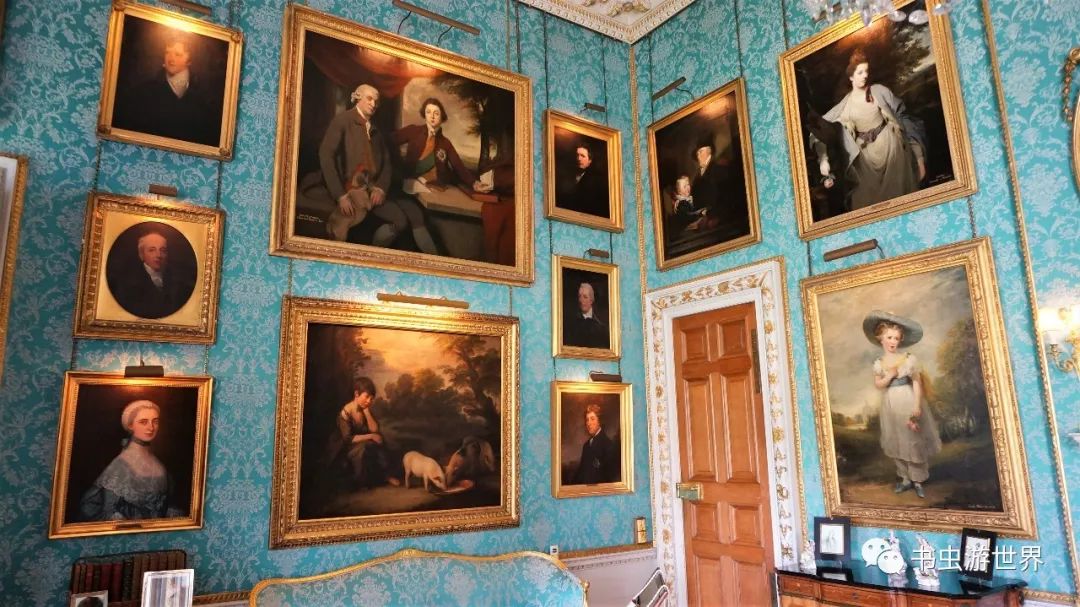 几代伯爵的私人藏品，原来伯爵一家都是俊男靓女：霍华德城堡-中